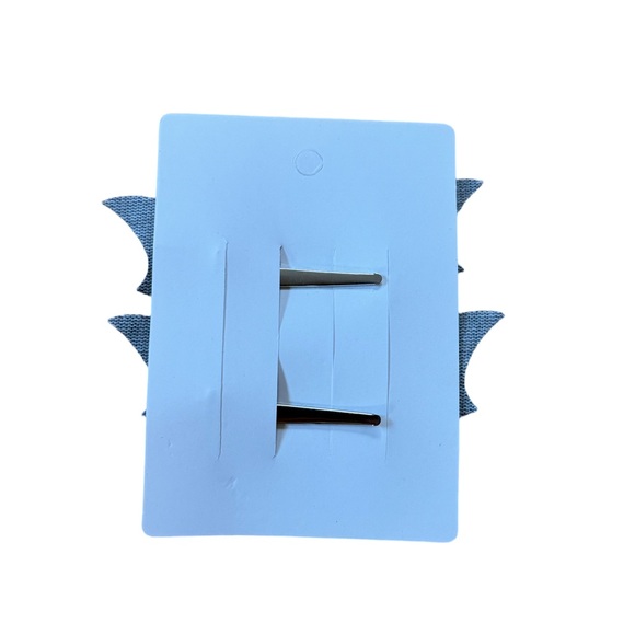 Sparkly Bat Bow Halloween Hair Clips 2 Pcs - Picture 4 of 11